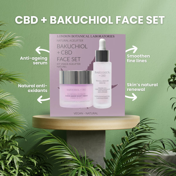 CBD + Bakuchiol Serum & Moisturiser Set