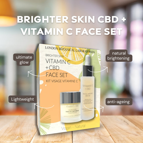 CBD + VITAMIN C FACE SET