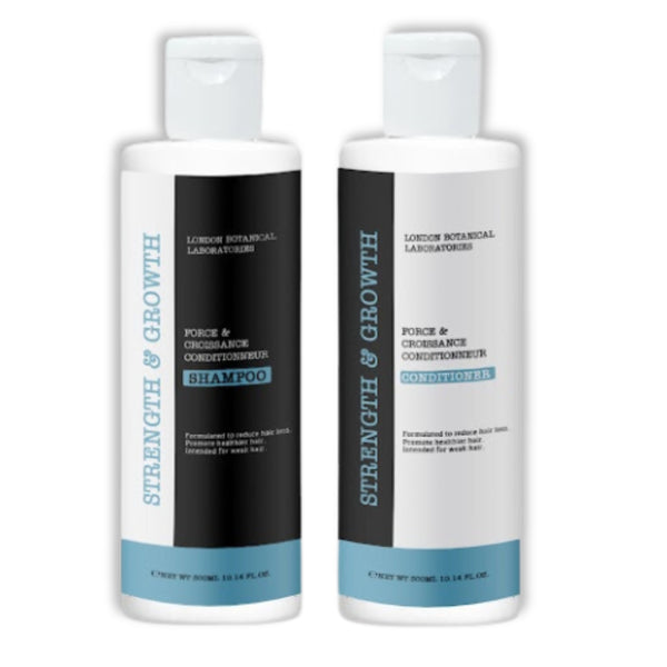 Strength and Growth Shampoo 300ml + Strength and Growth Conditioner 300ml