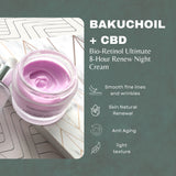 Avocado + CBD Sleeping mask + Bakuchiol + CBD night Cream Set