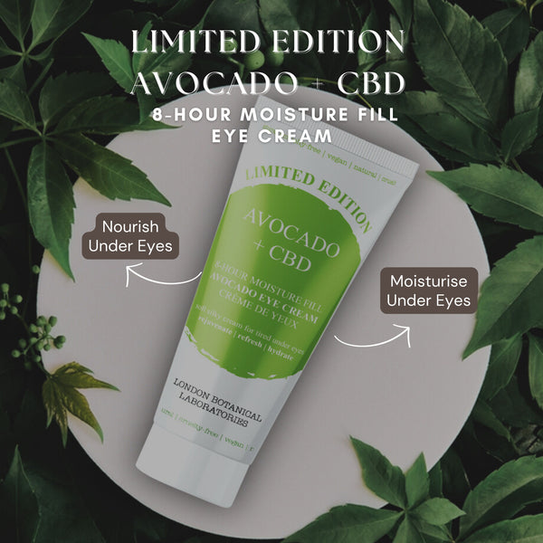Limited Edition Avocado + CBD 8-Hour Moisture Fill Eye Cream 20ml