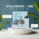 Hyaluronic + CBD Dream Gift Set ( Serum + Moisturiser + Eye )