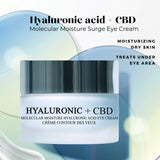 Hyaluronic acid + CBD Molecular Moisture Surge Eye Cream 20ml