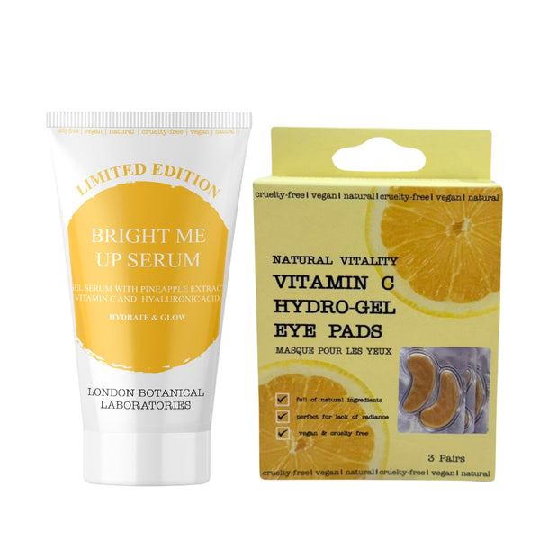 Brightme up Serum + Vitamin C Hydro Gel Eyepads